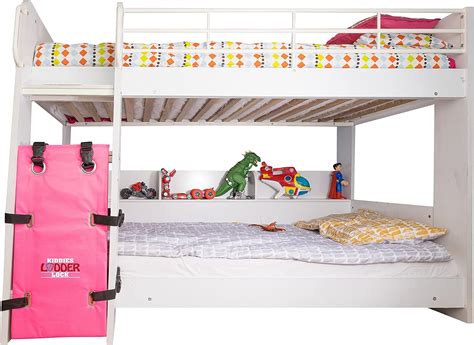 Metal Bunk Bed, iRerts Modern Bunk Beds Twin Over Twin, Twin Bunk Beds for Kids Teens Adults, Twin over Twin Bunk Bed with Safety Guard Rails and Ladder, Heavy Duty Bunk Beds. . Covers for bunk bed ladders